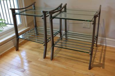 Pair of Accent End Tables (See Details)
