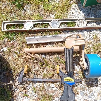 LOT 2: Garage Finds- Storehouse Tool Box and Bucket Tool Bag with Tools