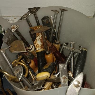 LOT 5: Closet Finds- Large Selection of Tools and Construction Supplies