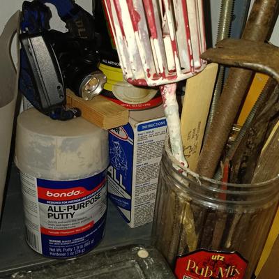 LOT 5: Closet Finds- Large Selection of Tools and Construction Supplies
