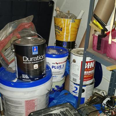 LOT 5: Closet Finds- Large Selection of Tools and Construction Supplies