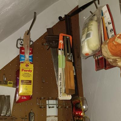 LOT 5: Closet Finds- Large Selection of Tools and Construction Supplies