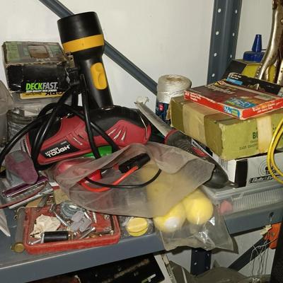 LOT 5: Closet Finds- Large Selection of Tools and Construction Supplies