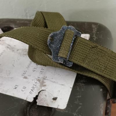 LOT 9: WWII Metal Military Helmet with Infrared Case & World War II in Headlines and Pictures 1946