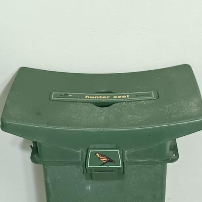 LOT 10: Vintage Military Folding Shovels, Woodstream Hunter Seat, Carton 4x30 Binoculars & More