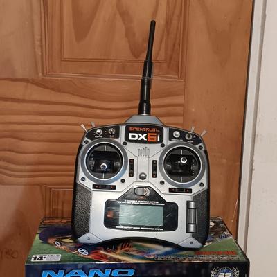 LOT 17: Arrma Typhon TLR and Arrma Typhon 6S (for parts) with NanoSport RC Set and RC Accessories