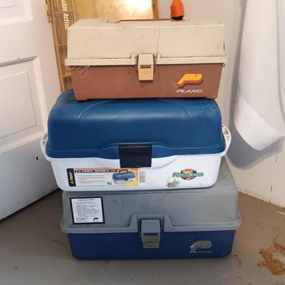LOT 18: Penn Reel 8.5, Penn Peerless Reel No 9, Tackle Boxes with Fishing Lures and Accessories & More