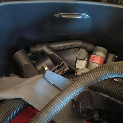 LOT 19: Ridgid 12 Gallon NXT Wet Dry Vacuum with Accessories