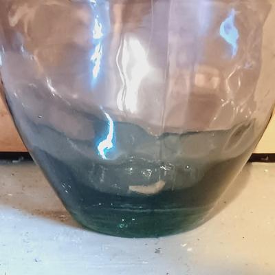 LOT 21: Vidrios San Miguel Spanish 100% Recycled Glass Jug