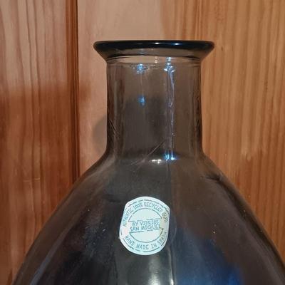 LOT 21: Vidrios San Miguel Spanish 100% Recycled Glass Jug