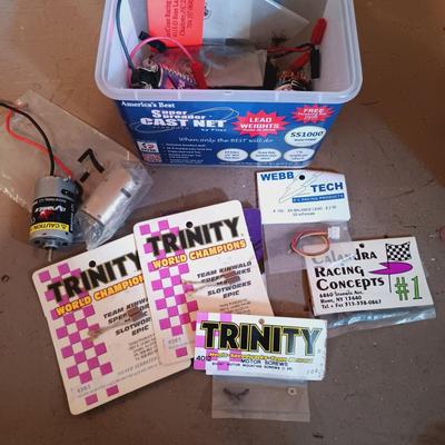 LOT 22: Large Lot of RC Car Parts and Accessories