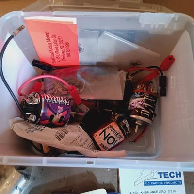 LOT 22: Large Lot of RC Car Parts and Accessories