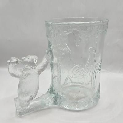 LOT 28: Have a Coke and a Smile/ Coca-Cola Glasses, Bottles, Metal Bottle Opener, and Framed Mirror