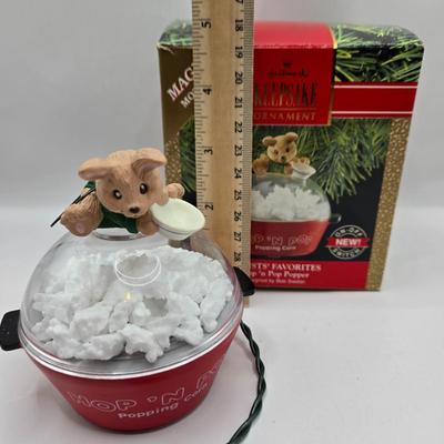 LOT 33: Hallmark Keepsake Magic Motion Ornament, Miniature Hallmark Keepsake Ornaments, Icicle Ornaments, and More