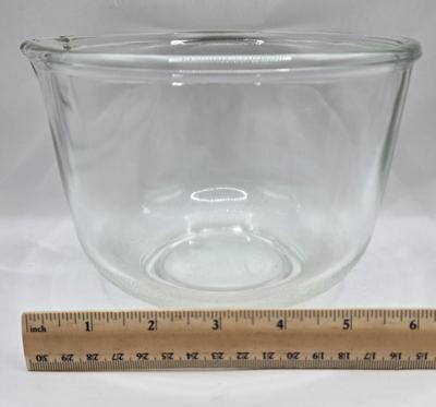 LOT 35: Milk Glass & Fire King Mixing Bowls, Glass Measuring Cup, and Candy/Deep Frying Thermometers