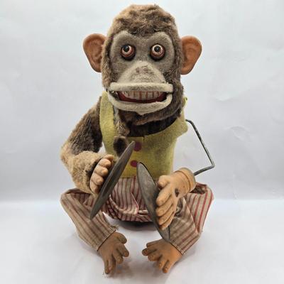 LOT 42: Vintage Cymbals Playing Chimpanzee