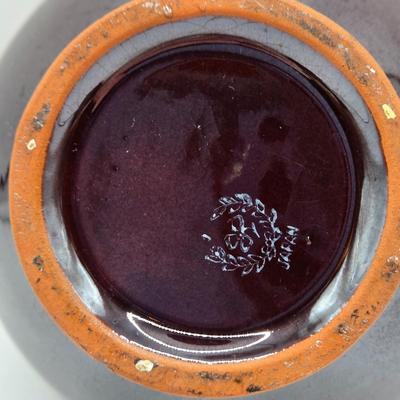 LOT 49: Various Pfaltzgraff, McCoy, and Other Brown Dripped Glaze Pottery Pieces