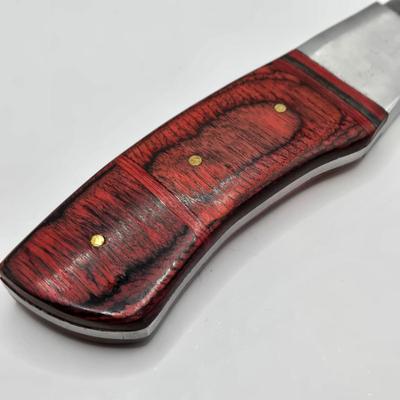 LOT 50: Damascus Steel Hunting Knife