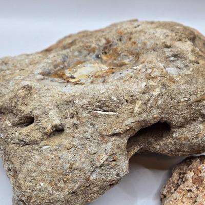 LOT 112: 2025 Astrology Calendar, Crystal Growing Kit, and Various Rocks and Crystals