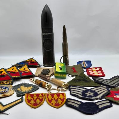 LOT 114: Military Patches and More