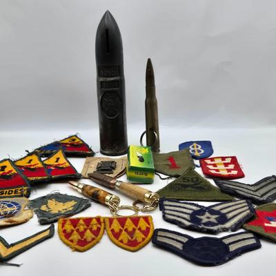 LOT 114: Military Patches and More