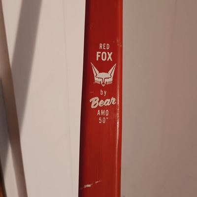 LOT 138: Red Fox by Bear AMO 50" Bow with Accessories