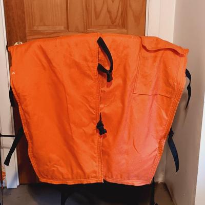 LOT 139: UL Chainsaw Chaps with Lineman Spikes & Retractable Tether