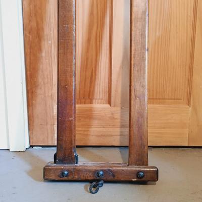 LOT 147: Rustic Wooden Cattle Stanchion