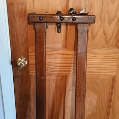 LOT 147: Rustic Wooden Cattle Stanchion