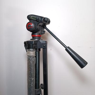 LOT 149: Canon Sure Shot WP-1, Canon NB-6LH Compatible Batteries, Quantaray Tripod & More