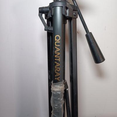 LOT 149: Canon Sure Shot WP-1, Canon NB-6LH Compatible Batteries, Quantaray Tripod & More