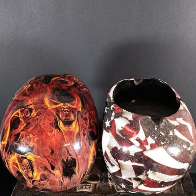 LOT 150: Skull and Fantasy Related Decor