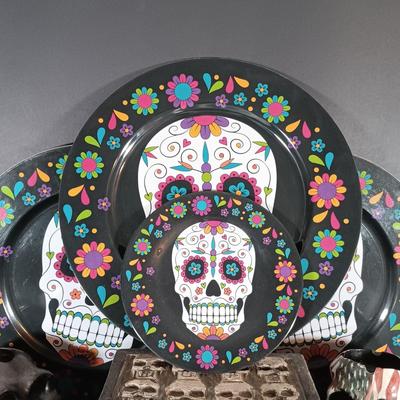 LOT 150: Skull and Fantasy Related Decor