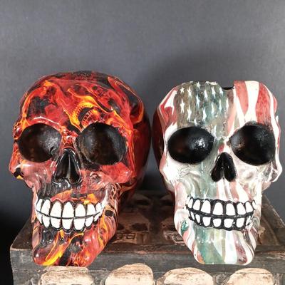 LOT 150: Skull and Fantasy Related Decor