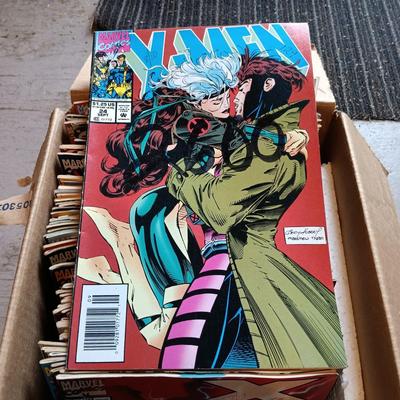 LOT 152: Marvel ReCharge Starter Decks, Wheaties 75 Years of Champions Cards & Large Lot of Comic Books