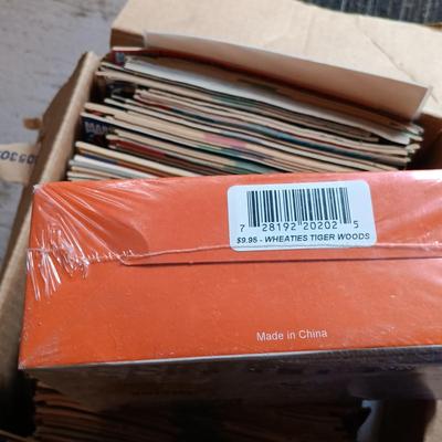 LOT 152: Marvel ReCharge Starter Decks, Wheaties 75 Years of Champions Cards & Large Lot of Comic Books