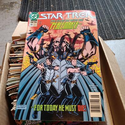 LOT 152: Marvel ReCharge Starter Decks, Wheaties 75 Years of Champions Cards & Large Lot of Comic Books
