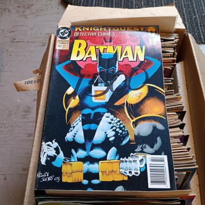 LOT 152: Marvel ReCharge Starter Decks, Wheaties 75 Years of Champions Cards & Large Lot of Comic Books