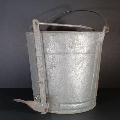 LOT 155: Set of (2) Vintage Galvanized Steel Mop Wringers