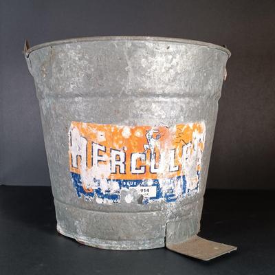 LOT 155: Set of (2) Vintage Galvanized Steel Mop Wringers