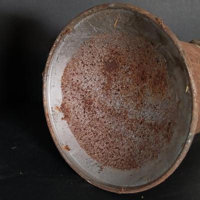 LOT 156: Brookins 1/2 Gallon Oil Can, (2) Brass and Steel Handheld Torches, Paint Spray Gun & Mini Oil Can