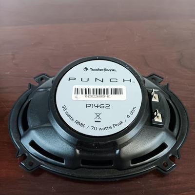 LOT 159: Rockford Fosgate Prime R165-S Speakers, Pioneer TS-4103 Speakers, Rockford Fosgate Punch P1462 Speaker & More