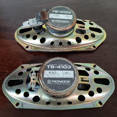 LOT 159: Rockford Fosgate Prime R165-S Speakers, Pioneer TS-4103 Speakers, Rockford Fosgate Punch P1462 Speaker & More