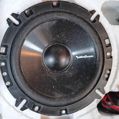 LOT 159: Rockford Fosgate Prime R165-S Speakers, Pioneer TS-4103 Speakers, Rockford Fosgate Punch P1462 Speaker & More
