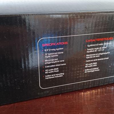 LOT 159: Rockford Fosgate Prime R165-S Speakers, Pioneer TS-4103 Speakers, Rockford Fosgate Punch P1462 Speaker & More