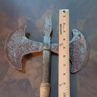 LOT 162: 29" French Medieval Battle Axe Reproduction