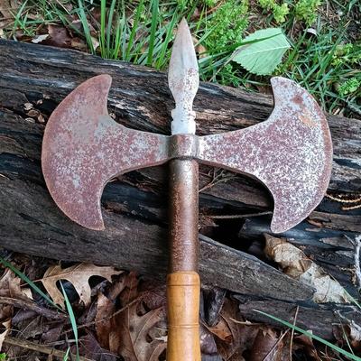 LOT 162: 29" French Medieval Battle Axe Reproduction