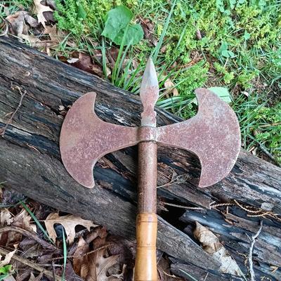 LOT 162: 29" French Medieval Battle Axe Reproduction
