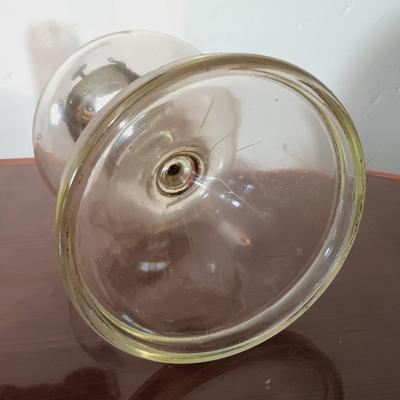 LOT 165: Vintage Dietz Glass and Metal Lantern, Giant Oil Lamp & Kaadan Oil Lamp