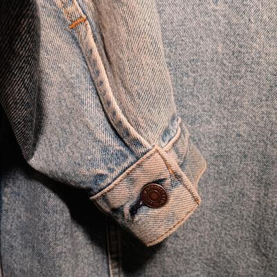 LOT 167: Vintage Levi Strauss & Co. Jean Jackets with Tommy Jeans Denim Button-Up